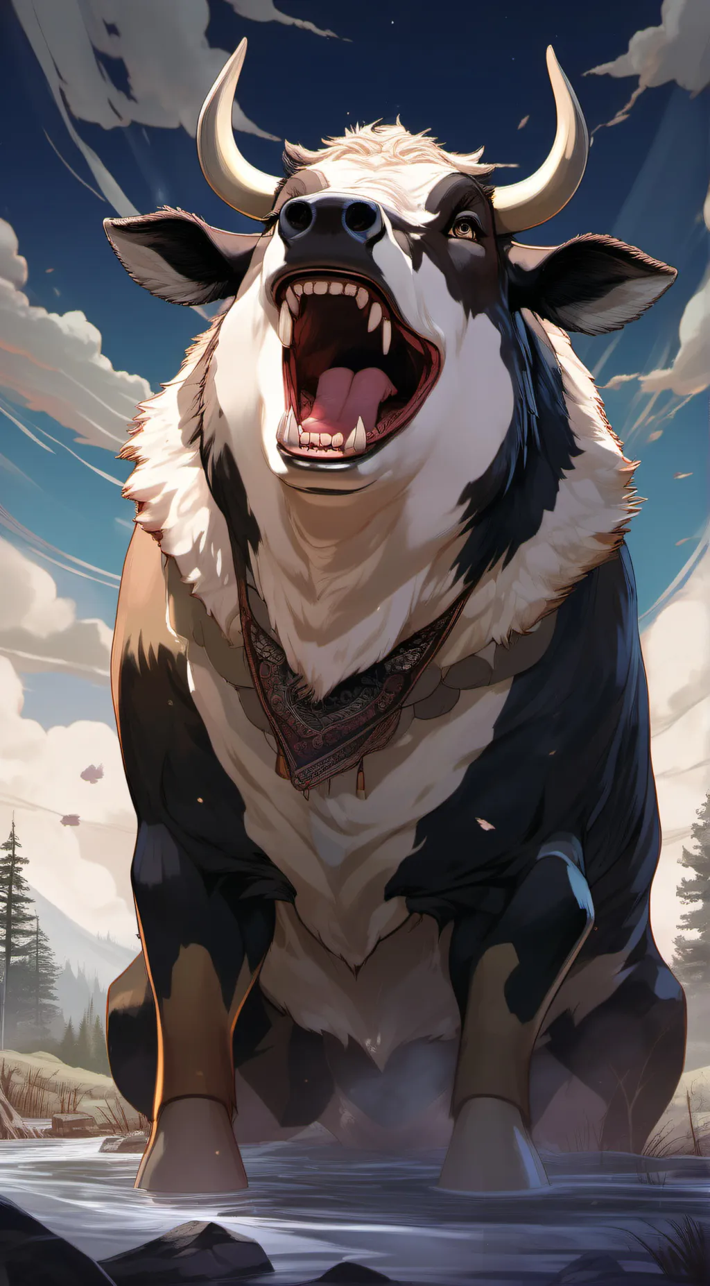 ai character: moowi background