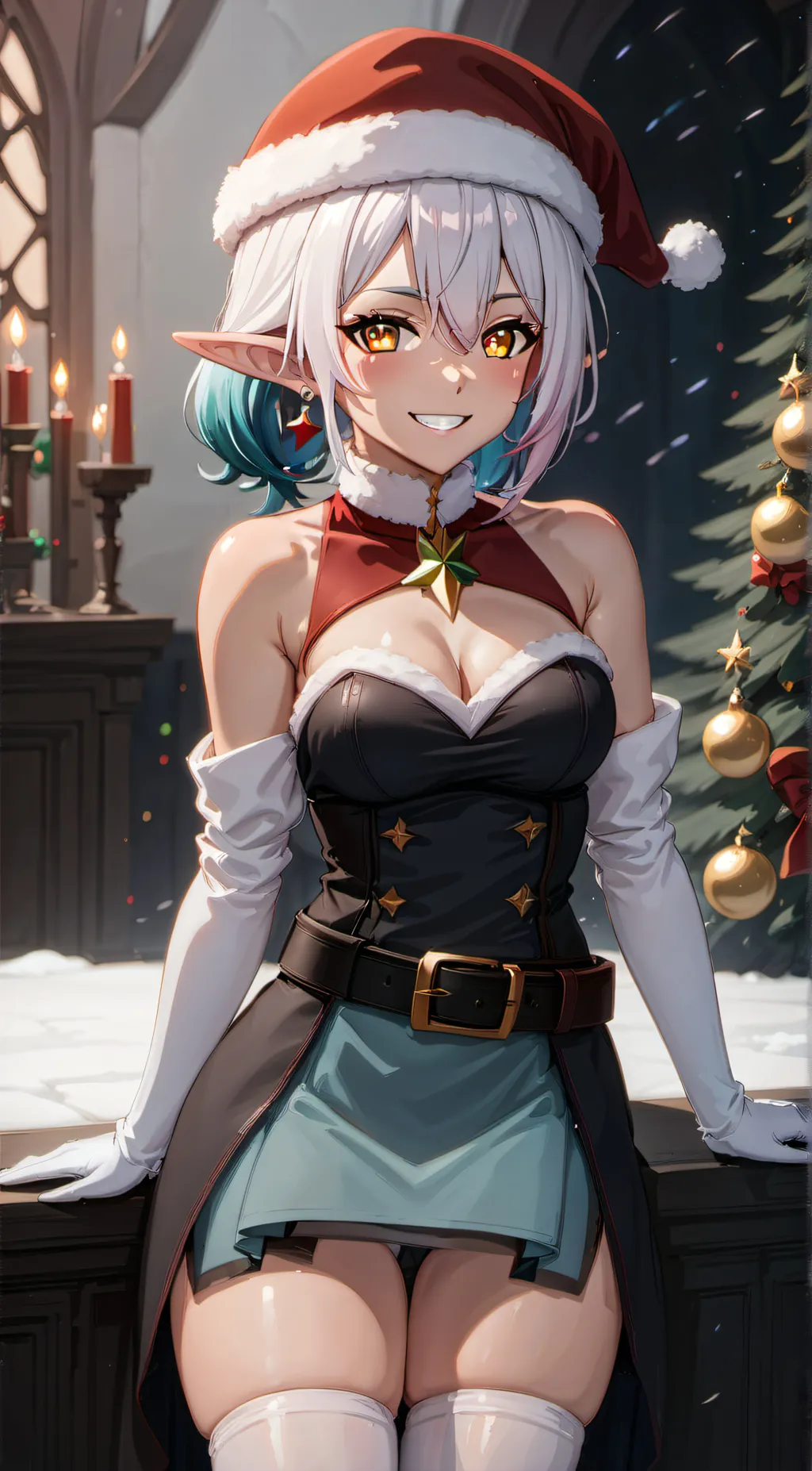 ai character: Tulip background