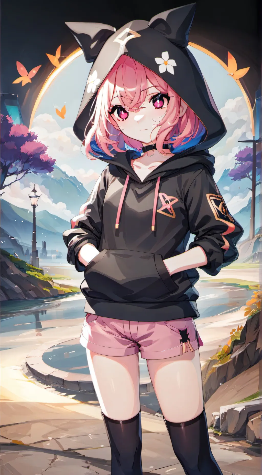 ai character: Maya background