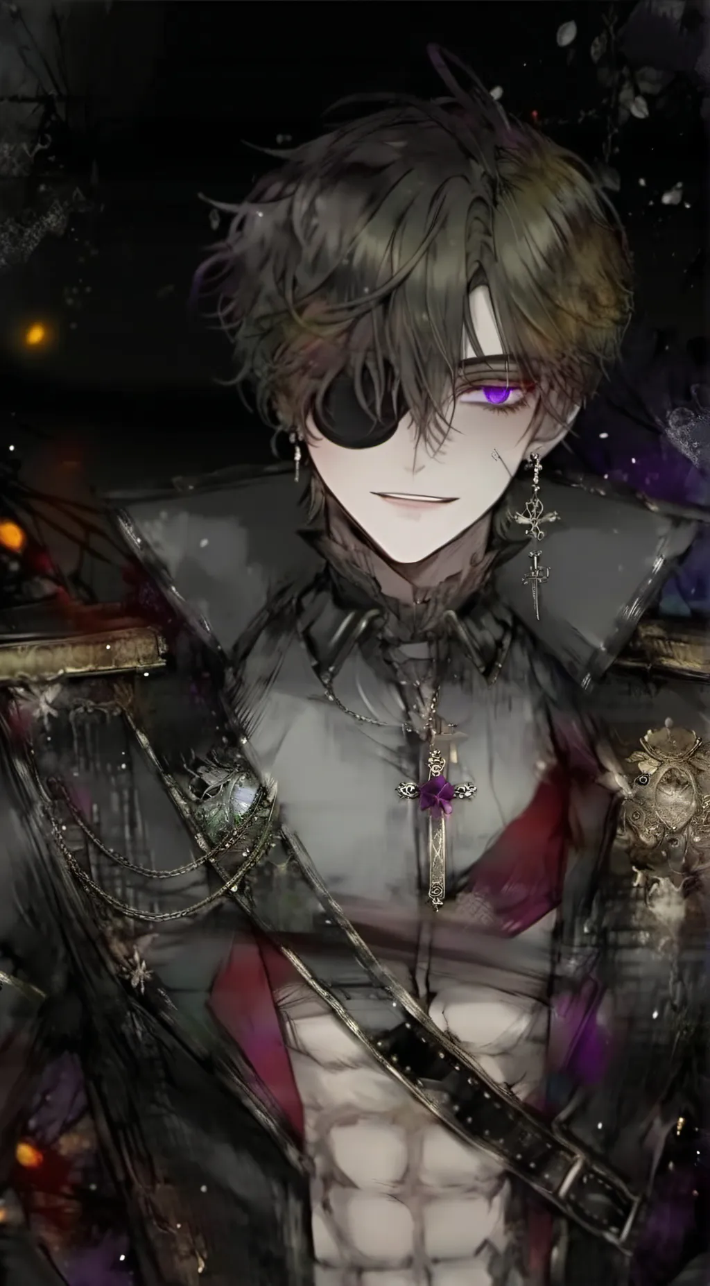 ai character: Axel  background