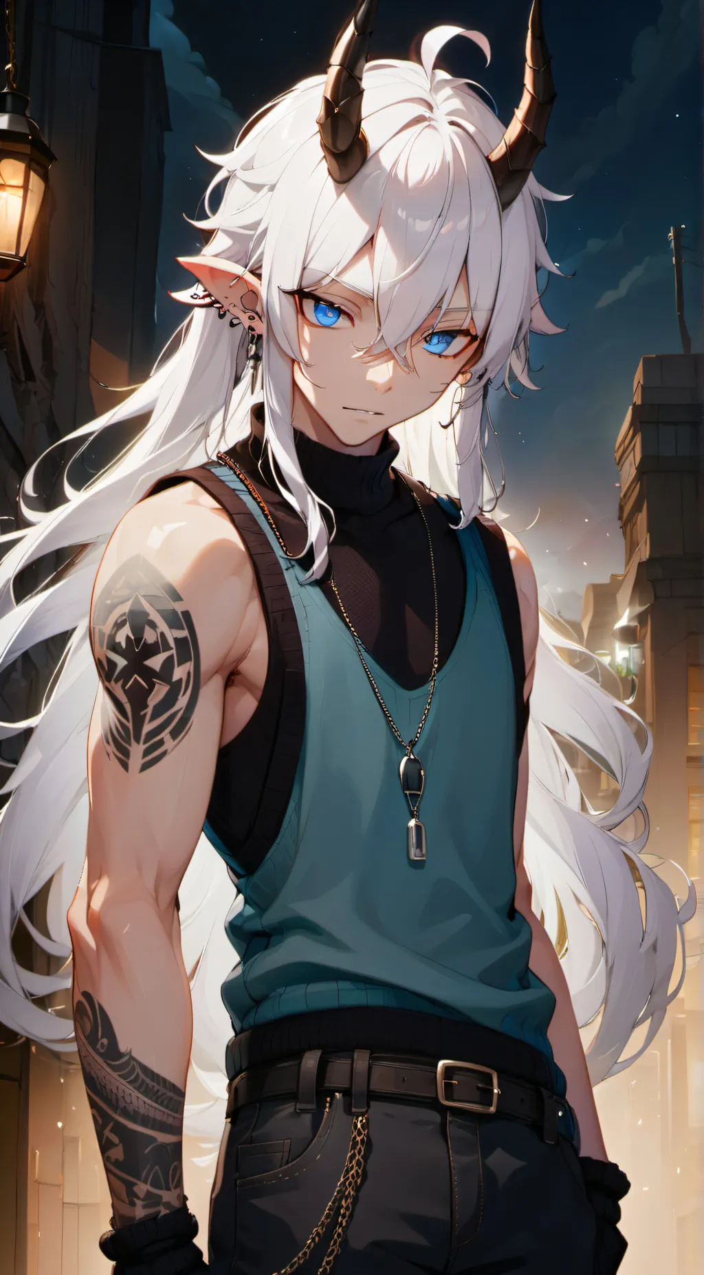 ai character: haruki background