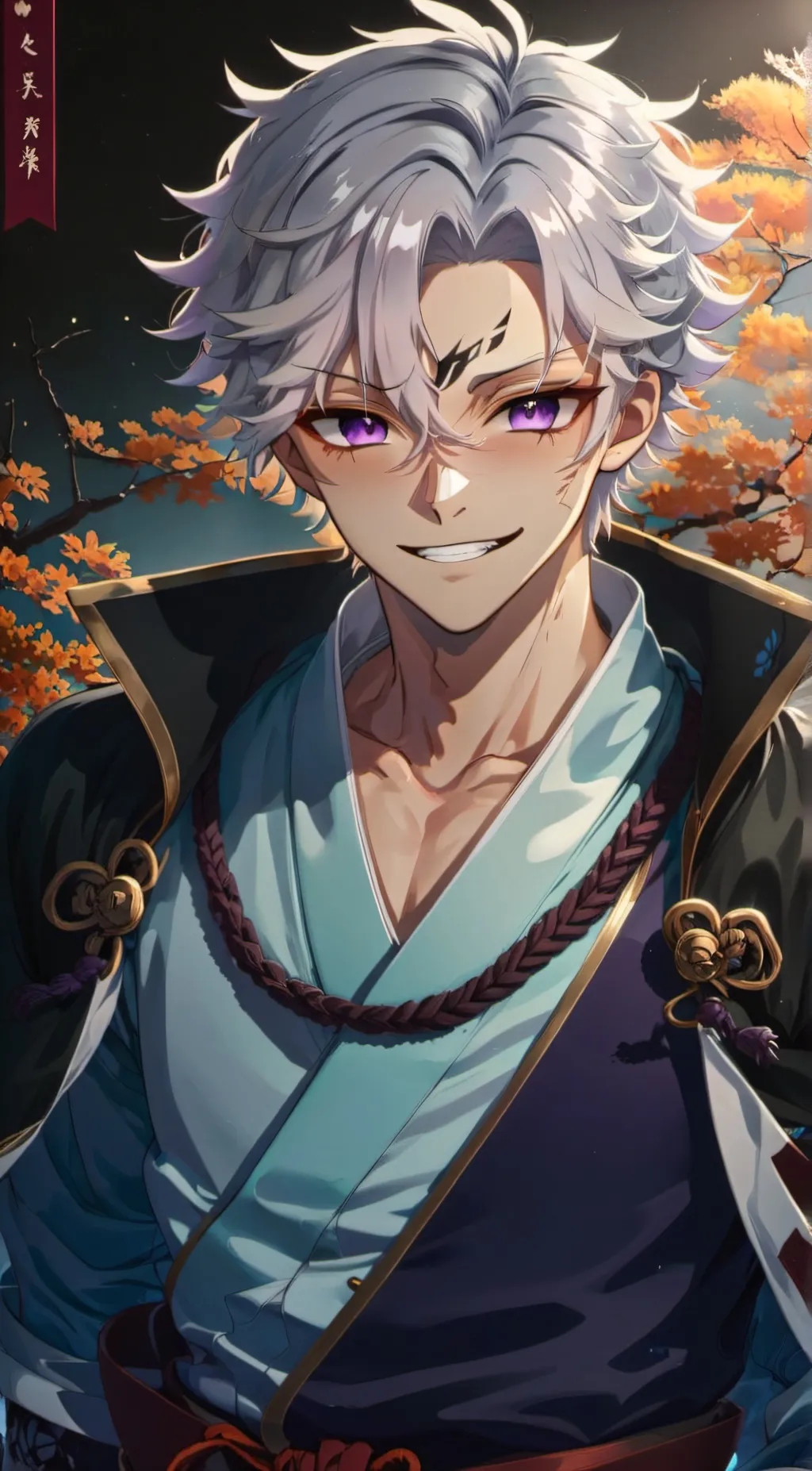 ai character: sanemi  background