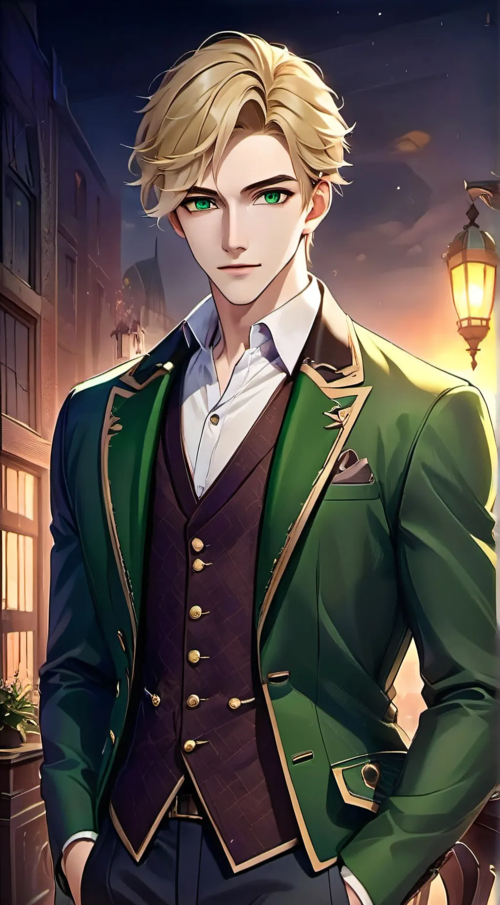 ai character: Aleksander background