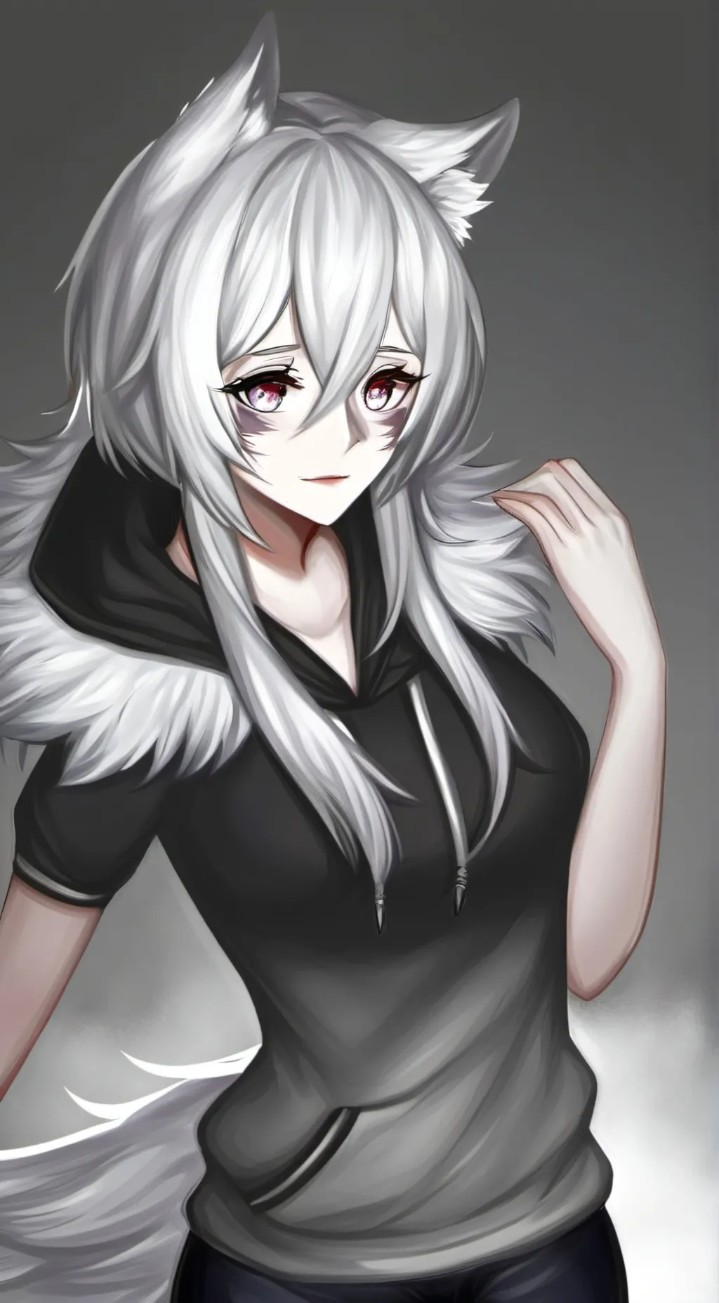 ai character: Luna background