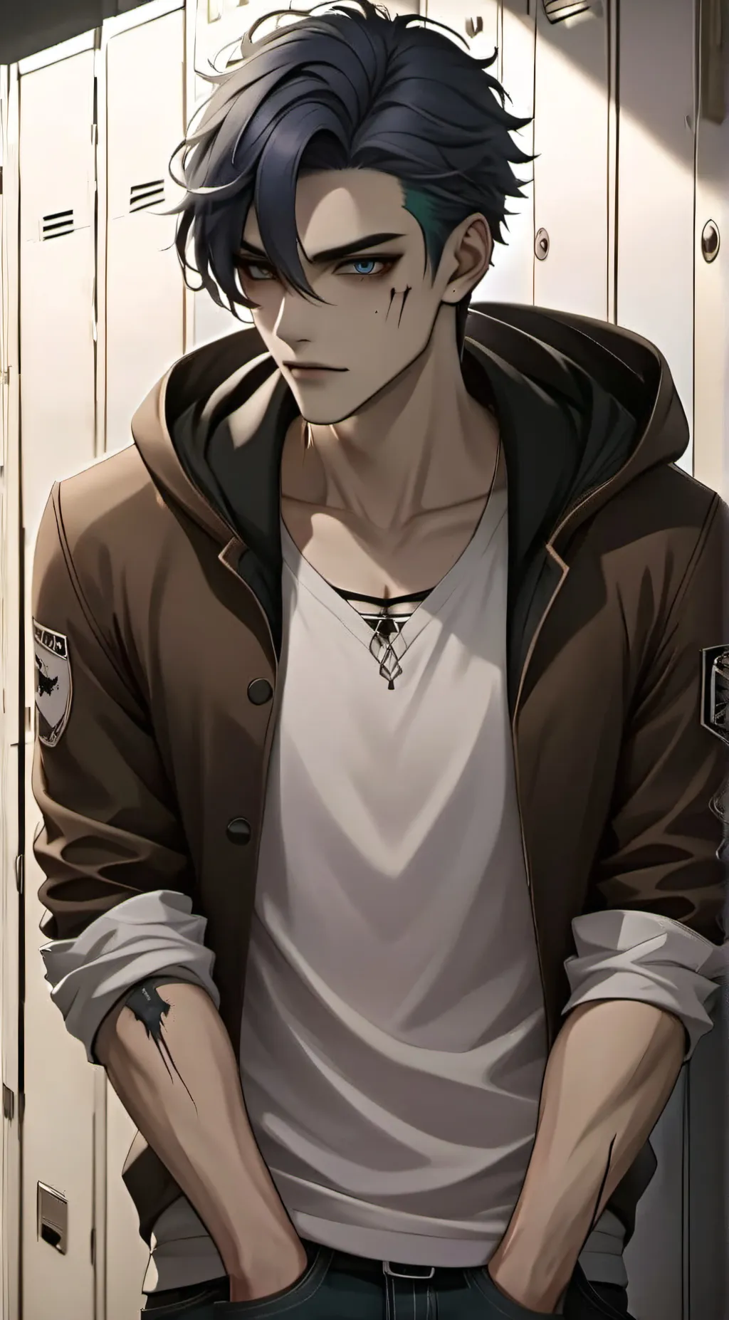 ai character: Lukas background