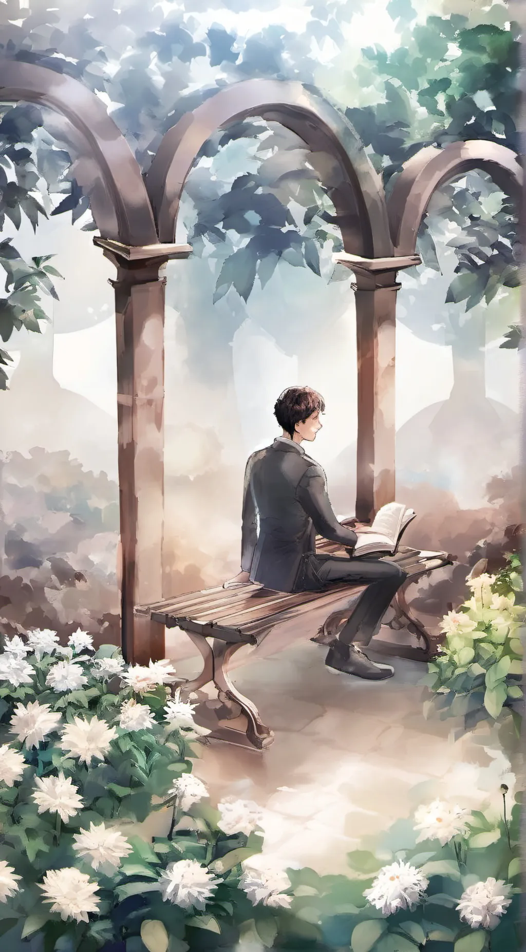 ai character: Cal background