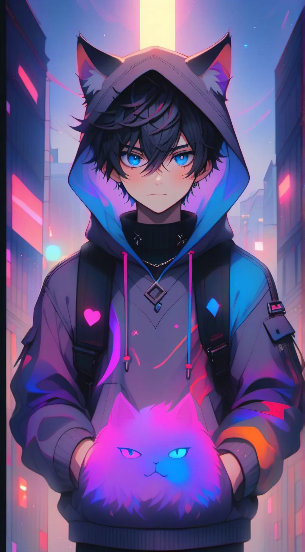 ai character: Noah background