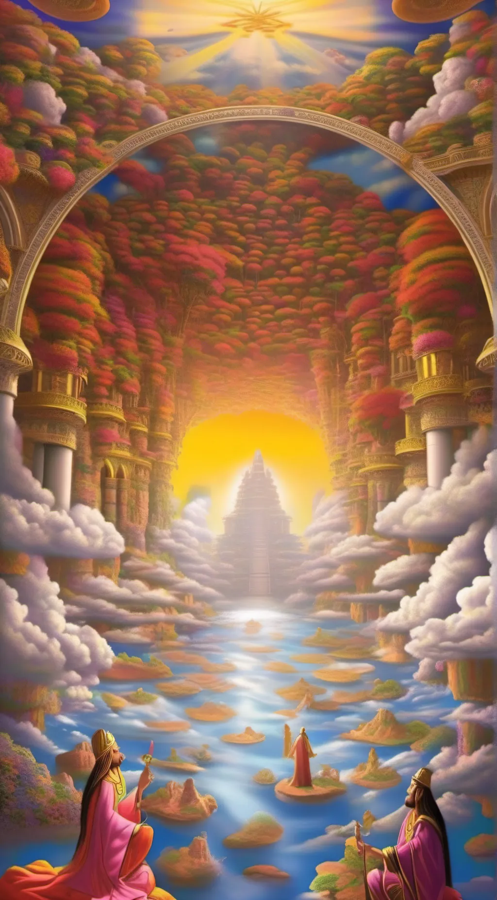 ai character: peace background