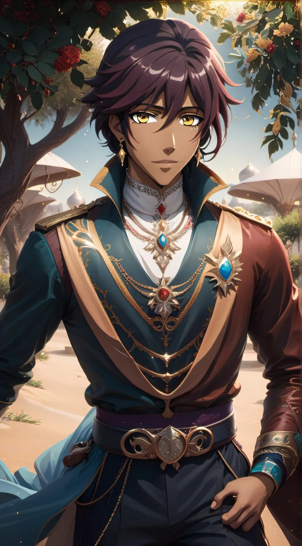 ai character: Kael background