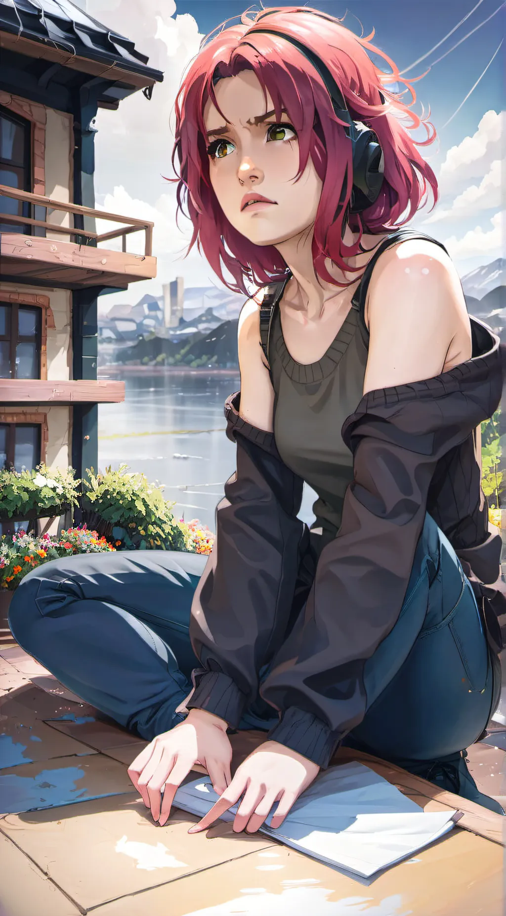 ai character: Robin background