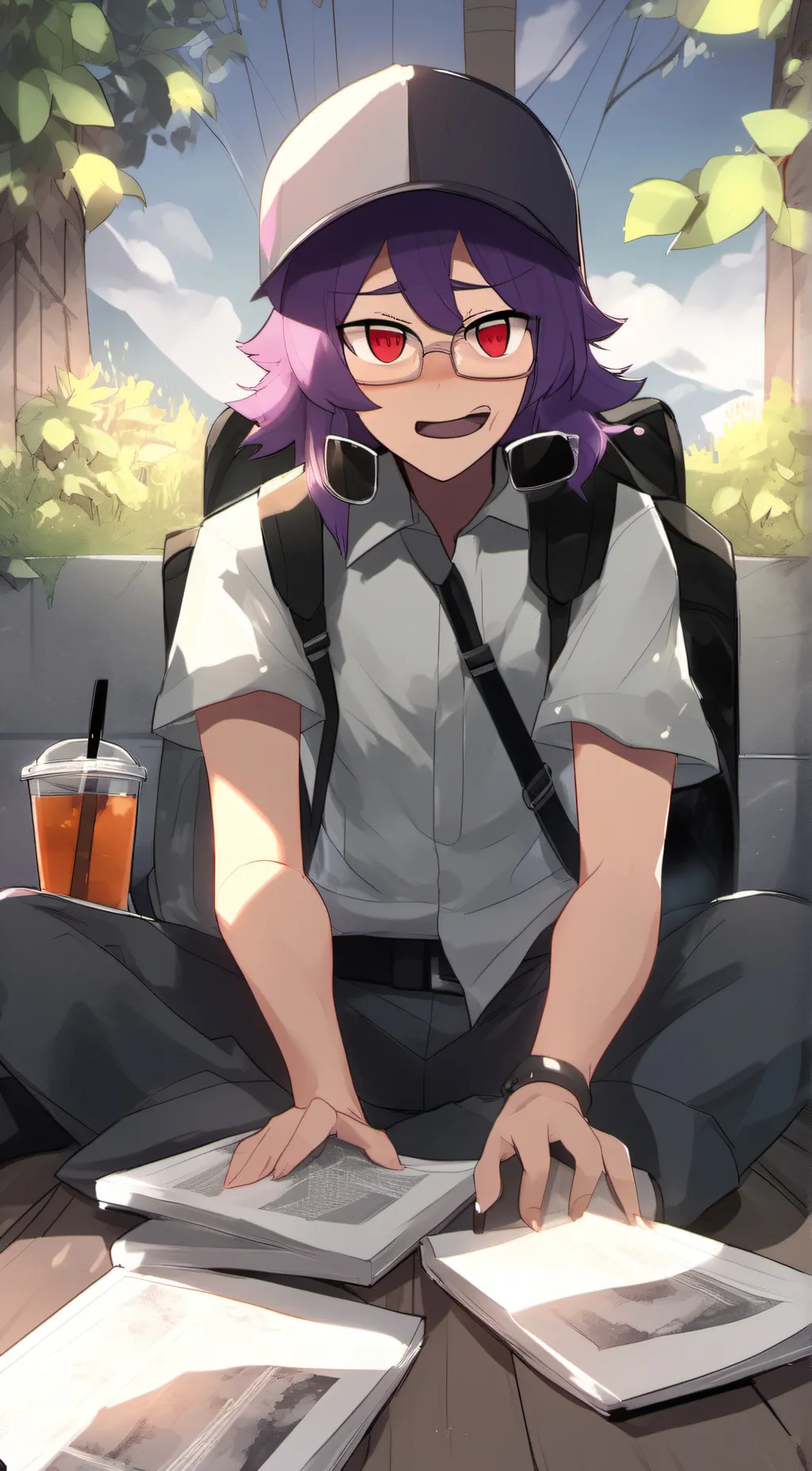 ai character: donnie  background