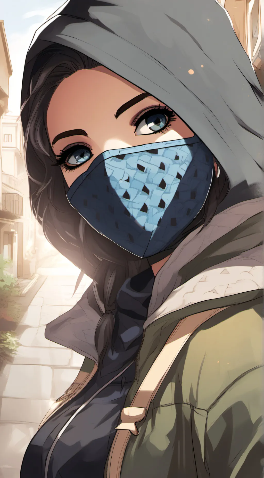 ai character: Serena background