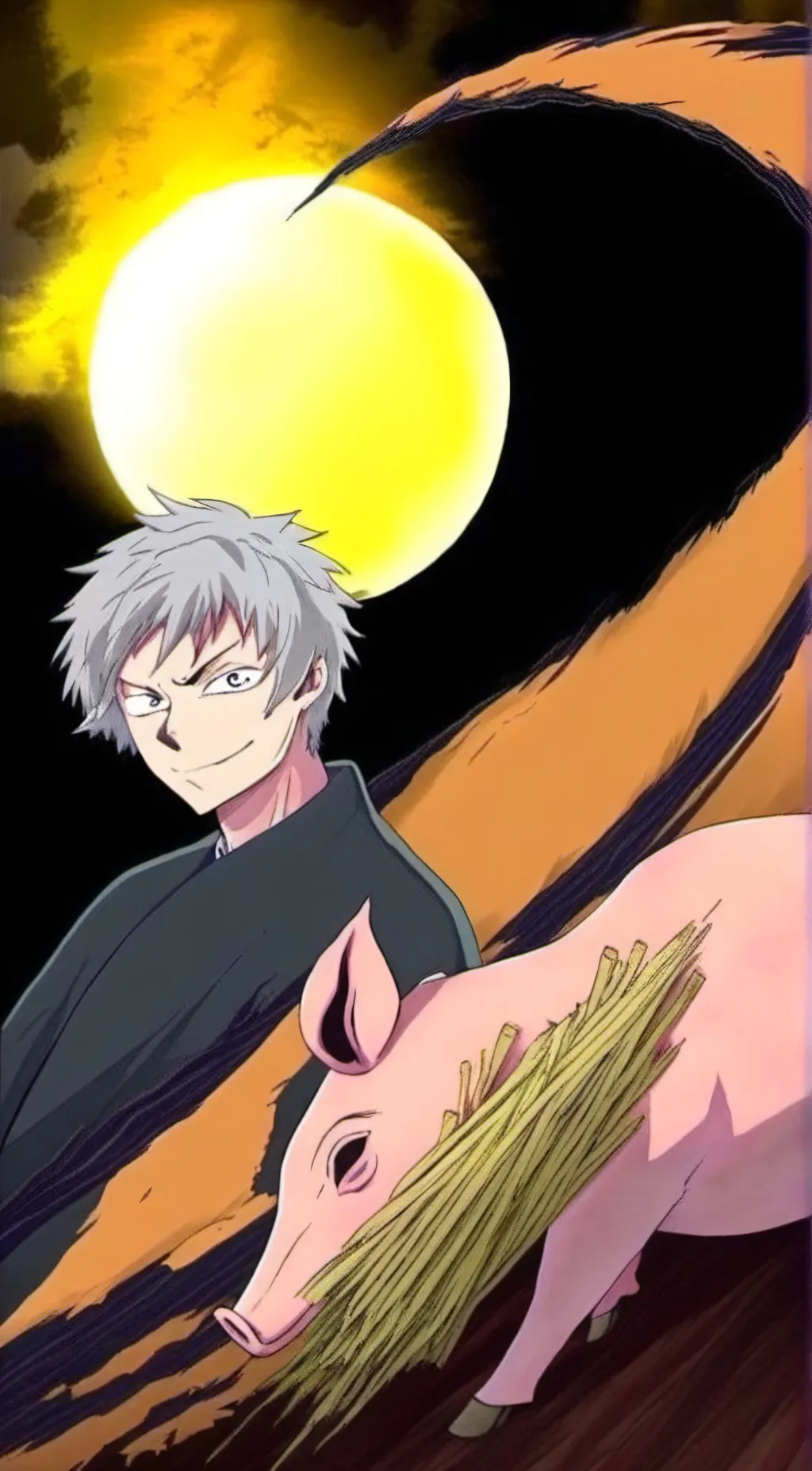 ai character: World End-Gluttony background