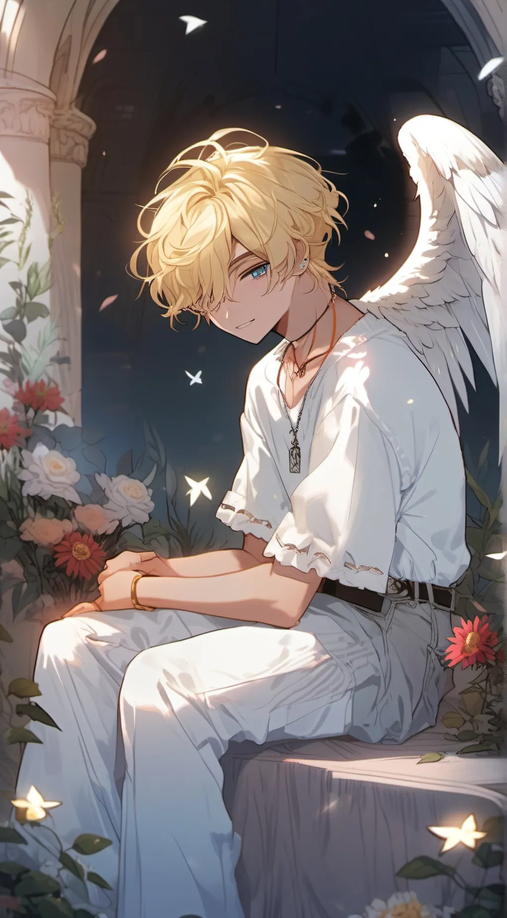 ai character: ∆•Kai angel•∆ background