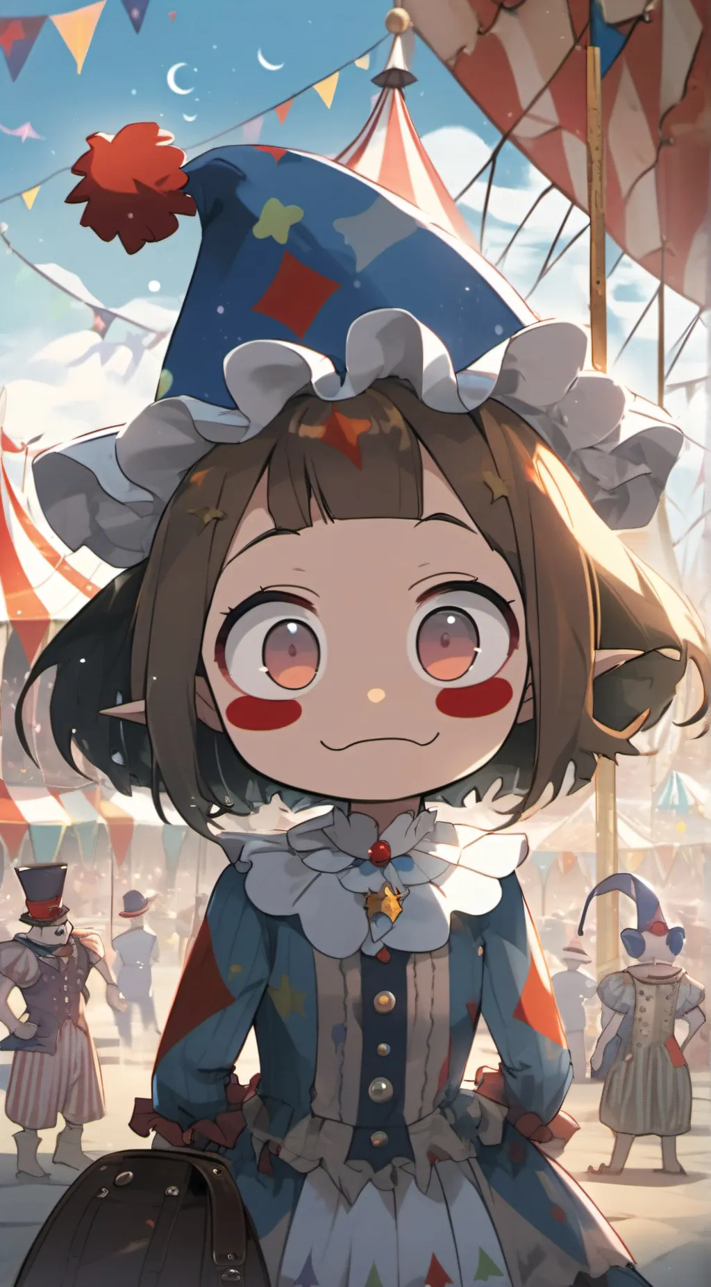 ai character: Pomni background