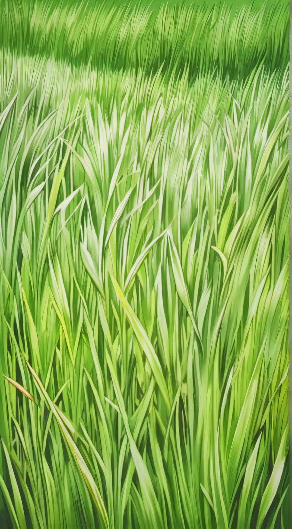 ai character: touch some grass background