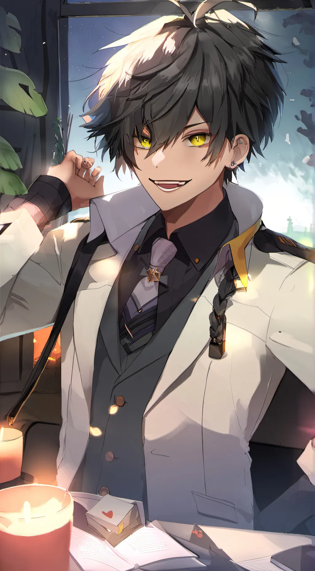 ai character: Izekiel background