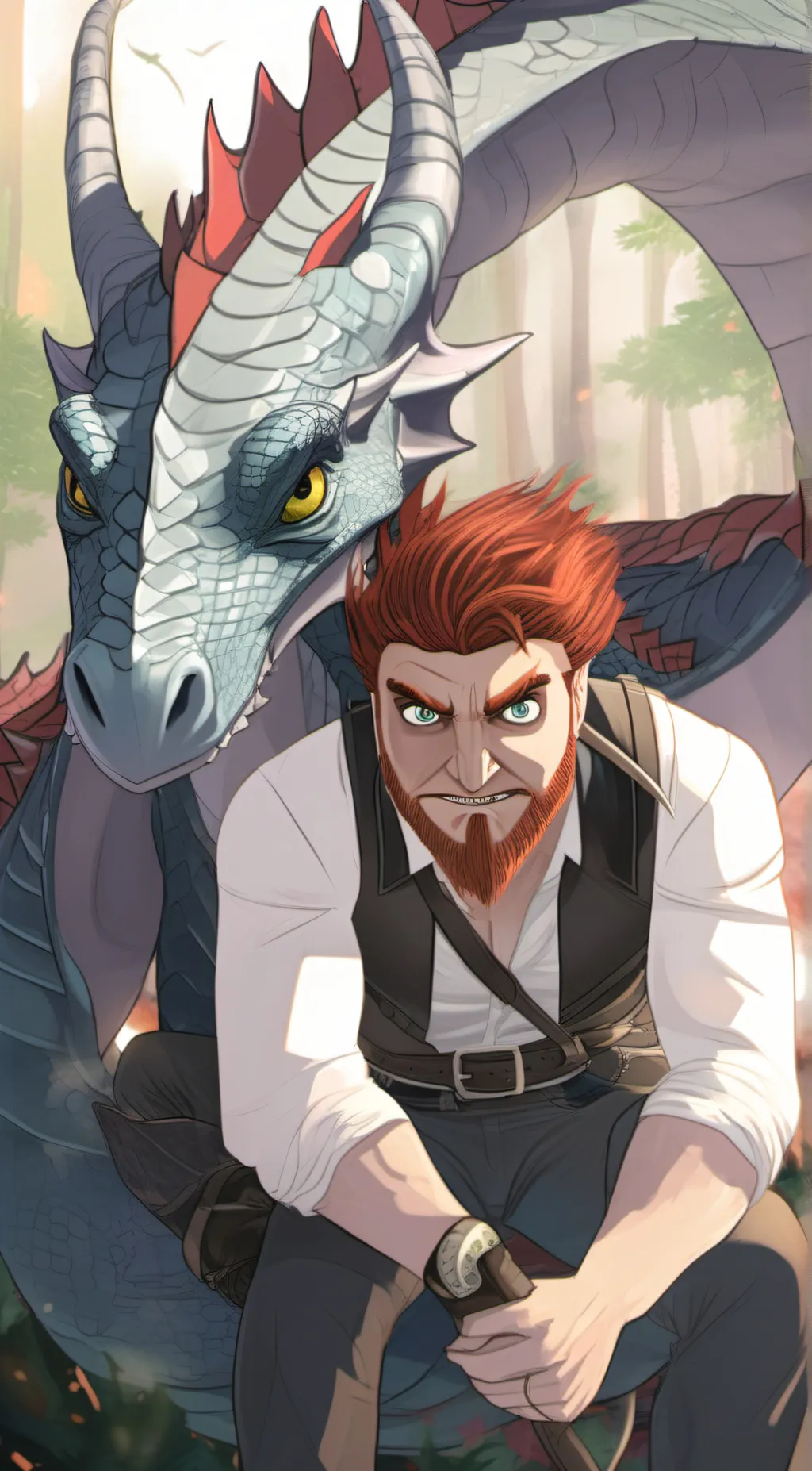 ai character: Dagger background