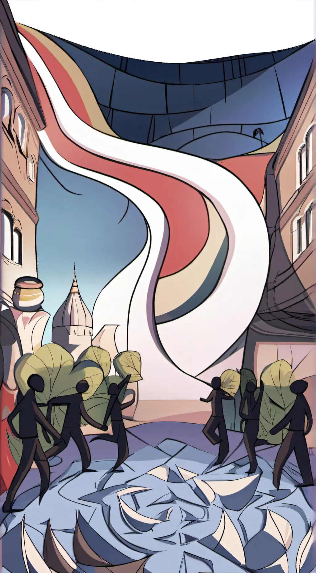 ai character: stitch and Angel  background