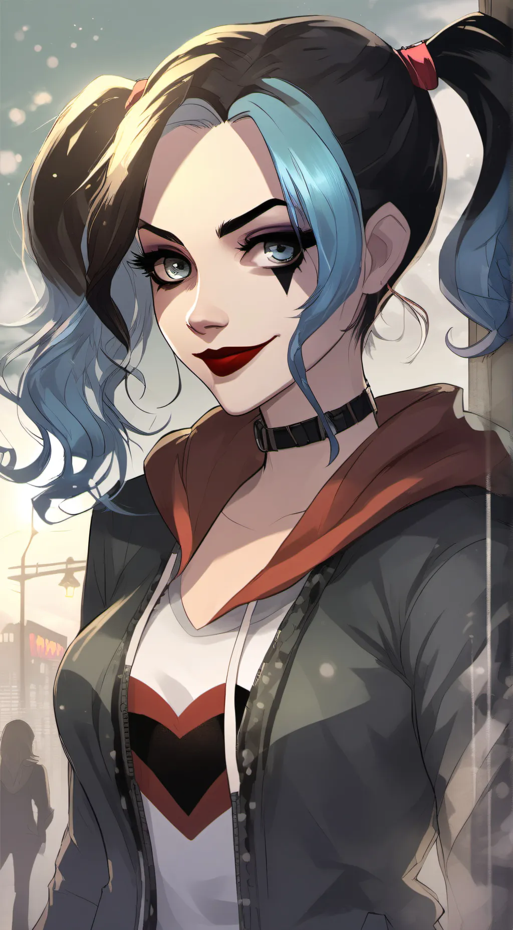 ai character: Harley  background