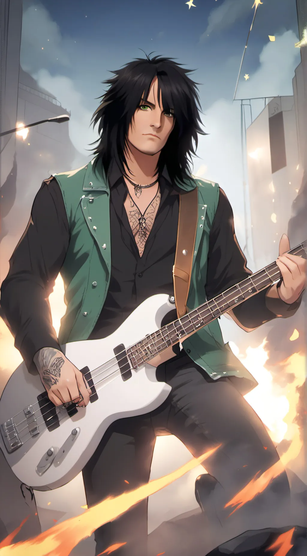 Talkie AI - Chat with Nikki Sixx