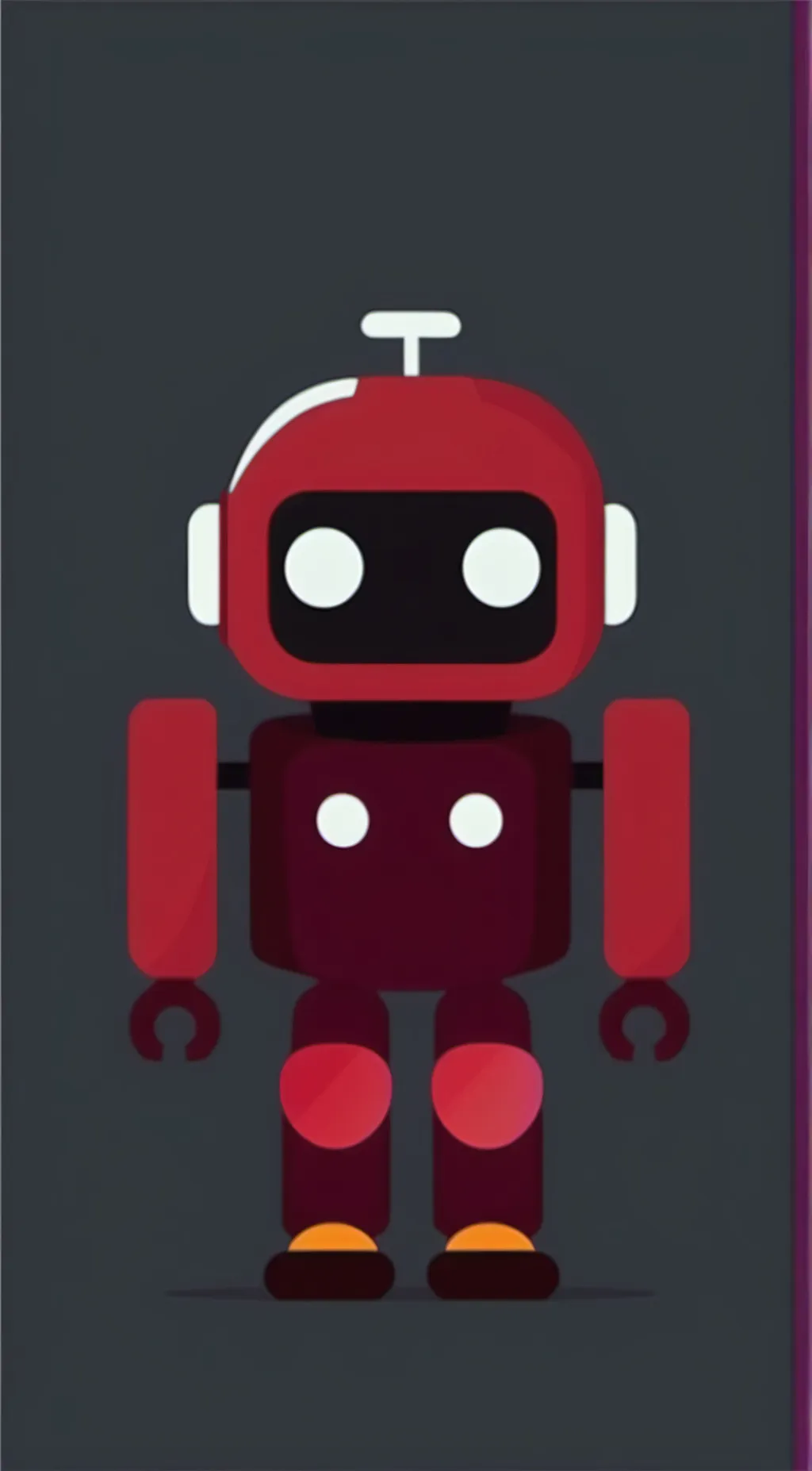ai character: Roast bot. background