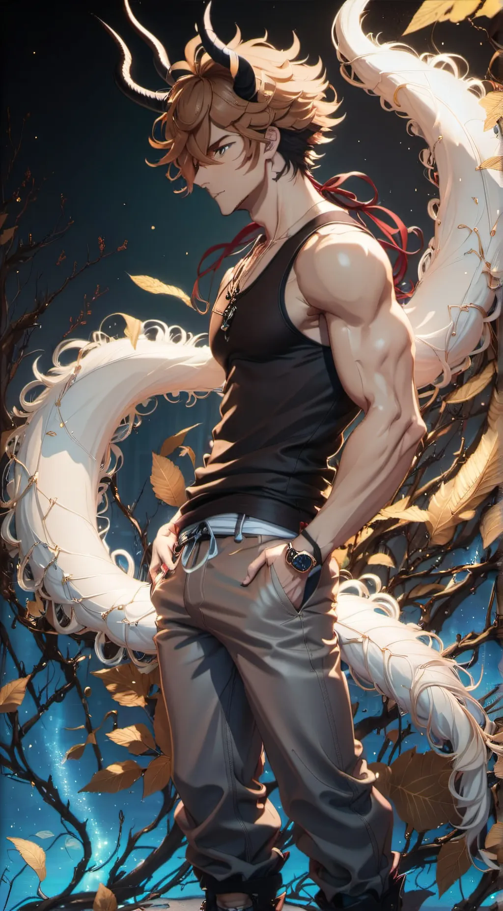 ai character: Kai background