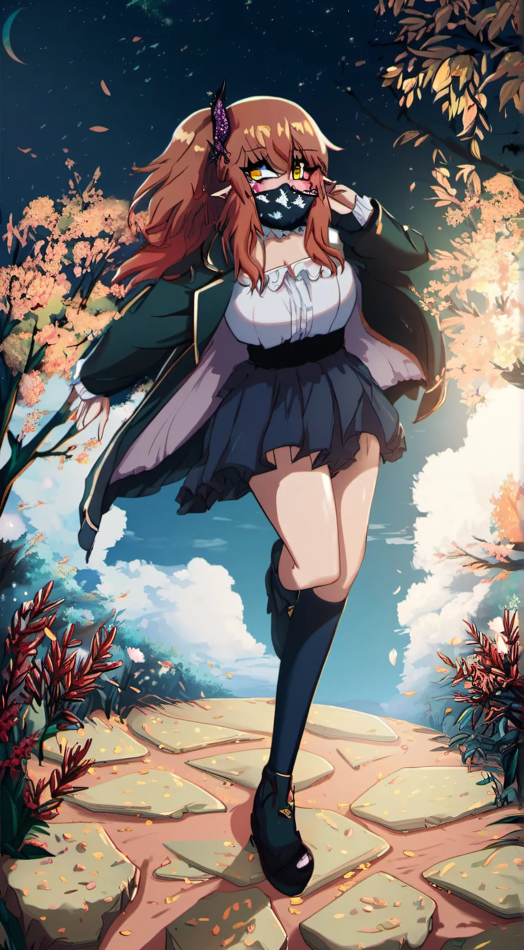 ai character: nois sister/Mia background