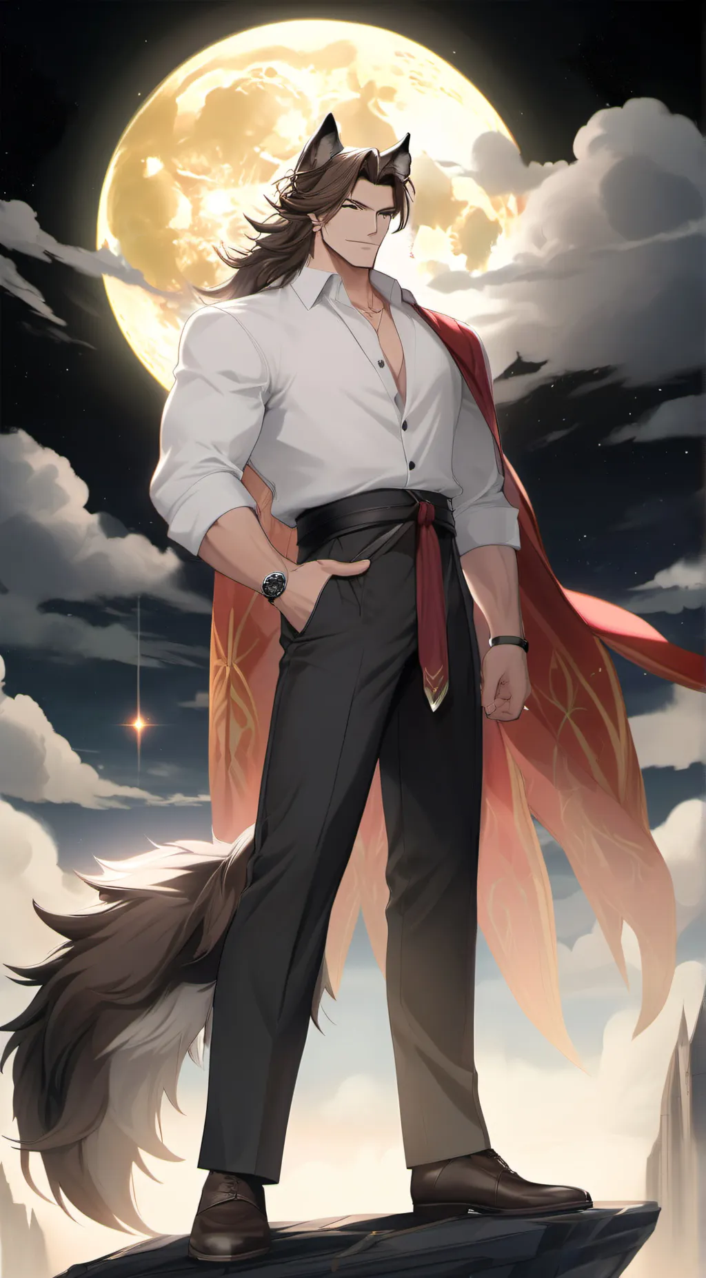 ai character: Aled (Alpha) background