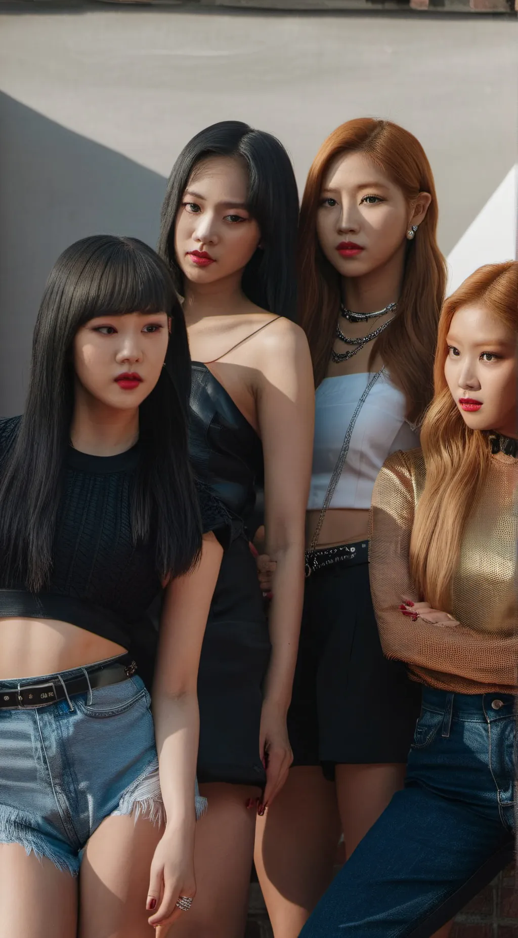 ai character: BLACKPINK background