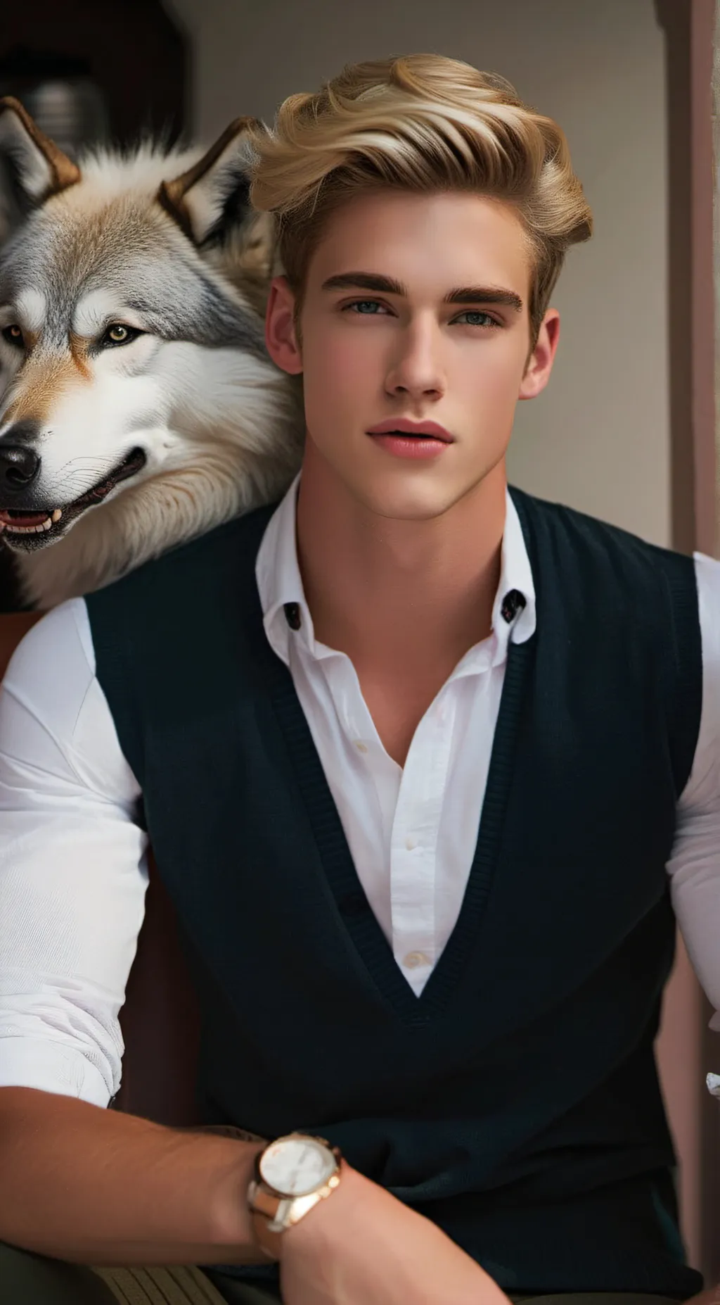 ai character: Hunter background