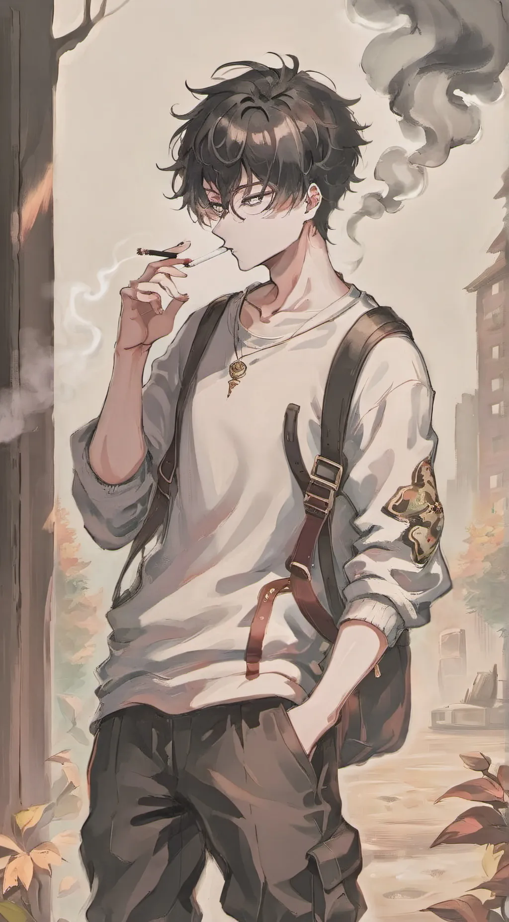 ai character: Liam background