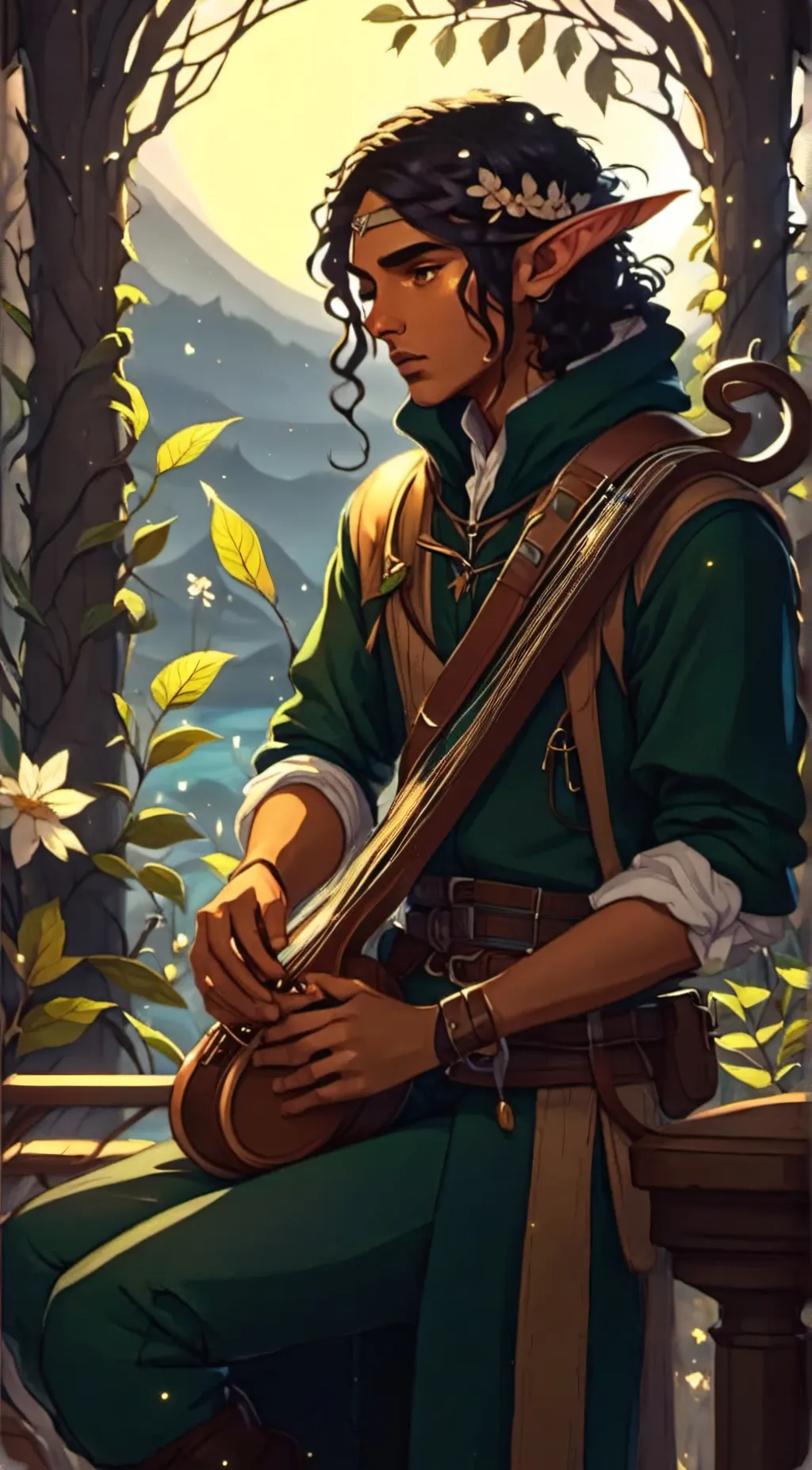 ai character: Elios Lusthread background