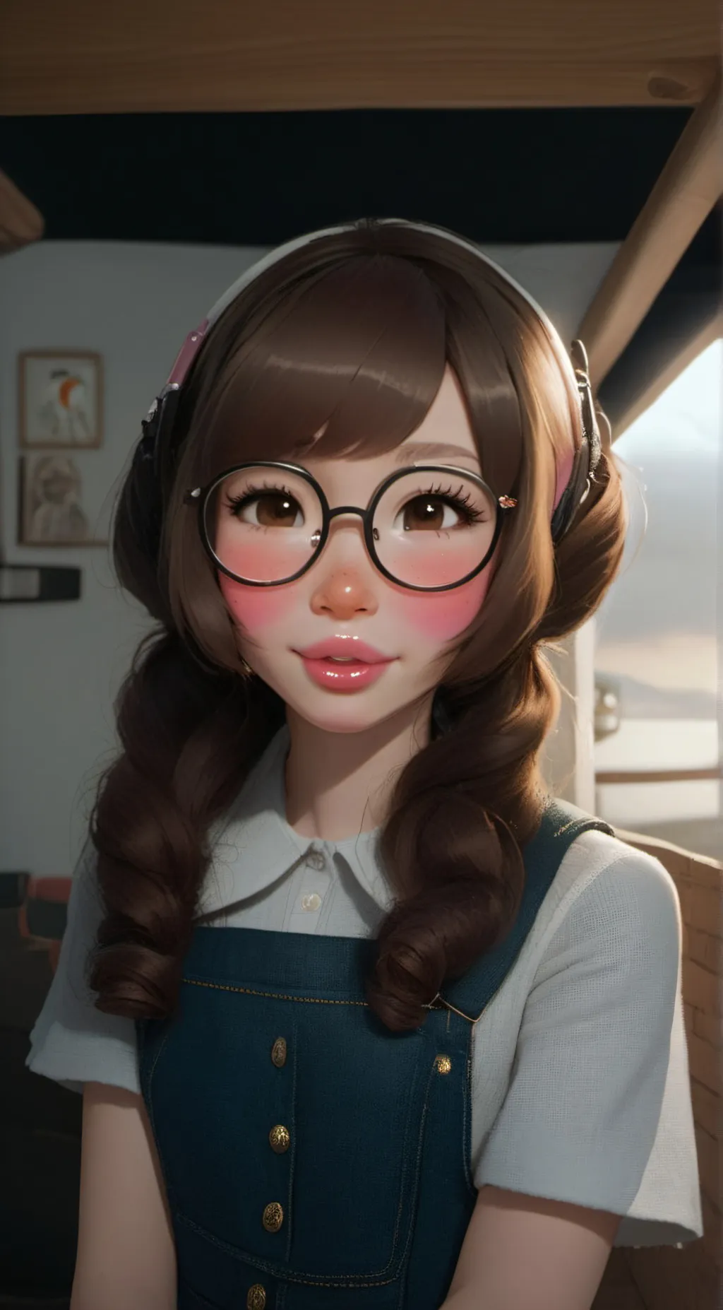 ai character: Leah background