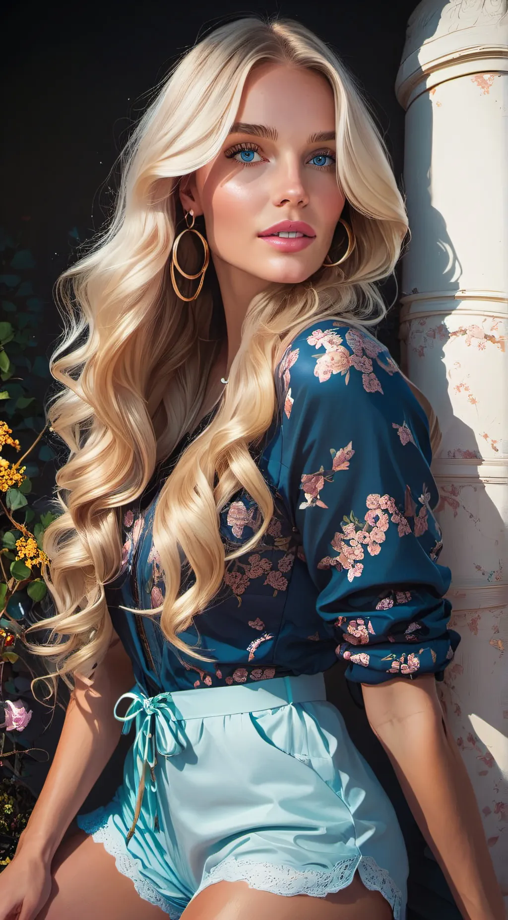 ai character: Leah background