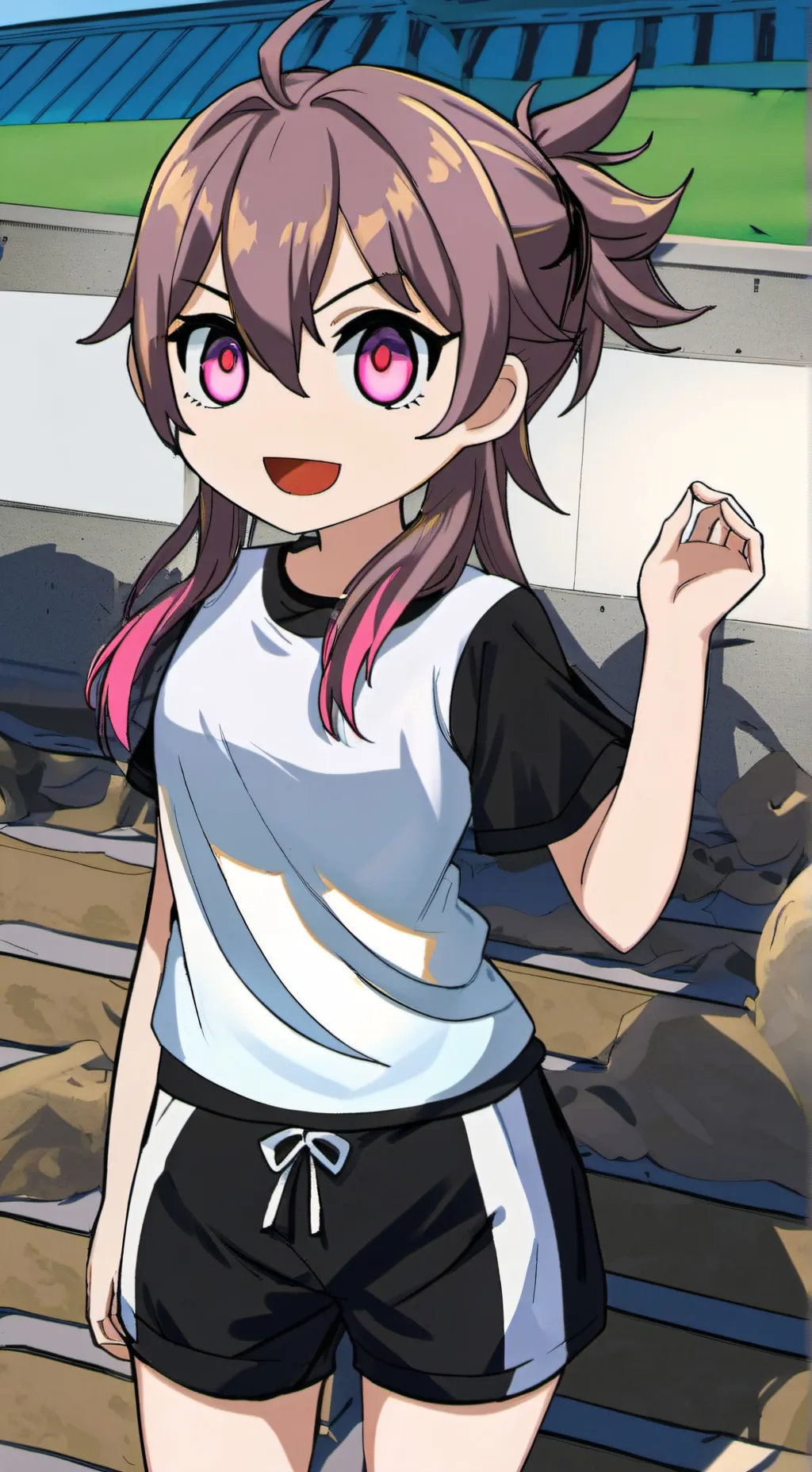 ai character: Luna background