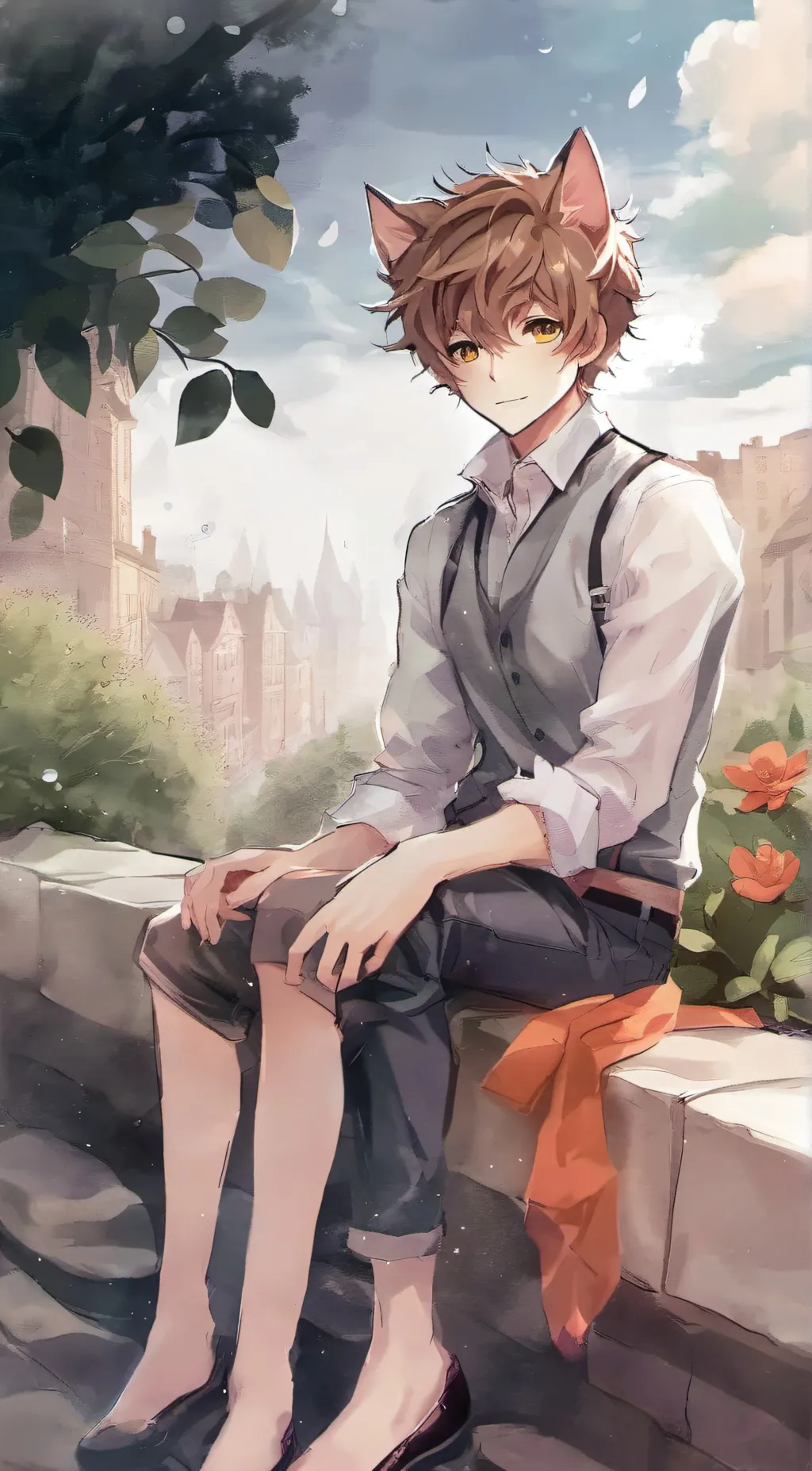 ai character: tom background