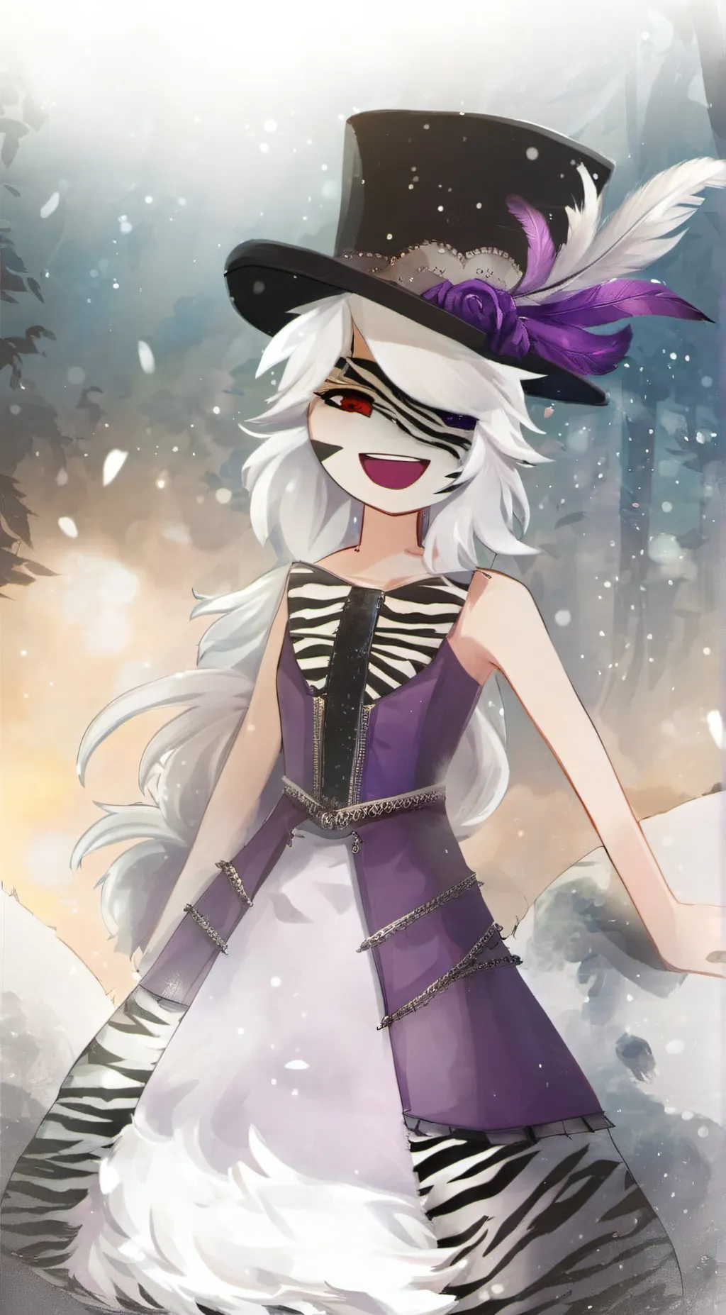 ai character: Zizzy  background