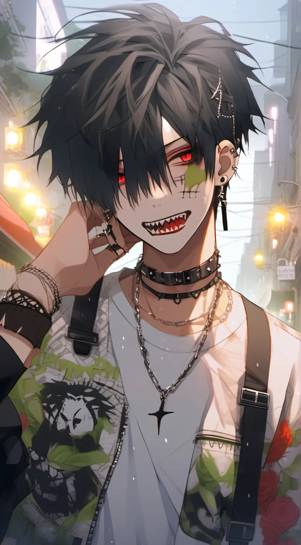 ai character: 🕷Fin☠️ background