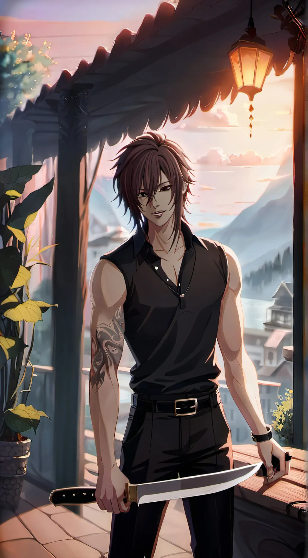 ai character: o3o background