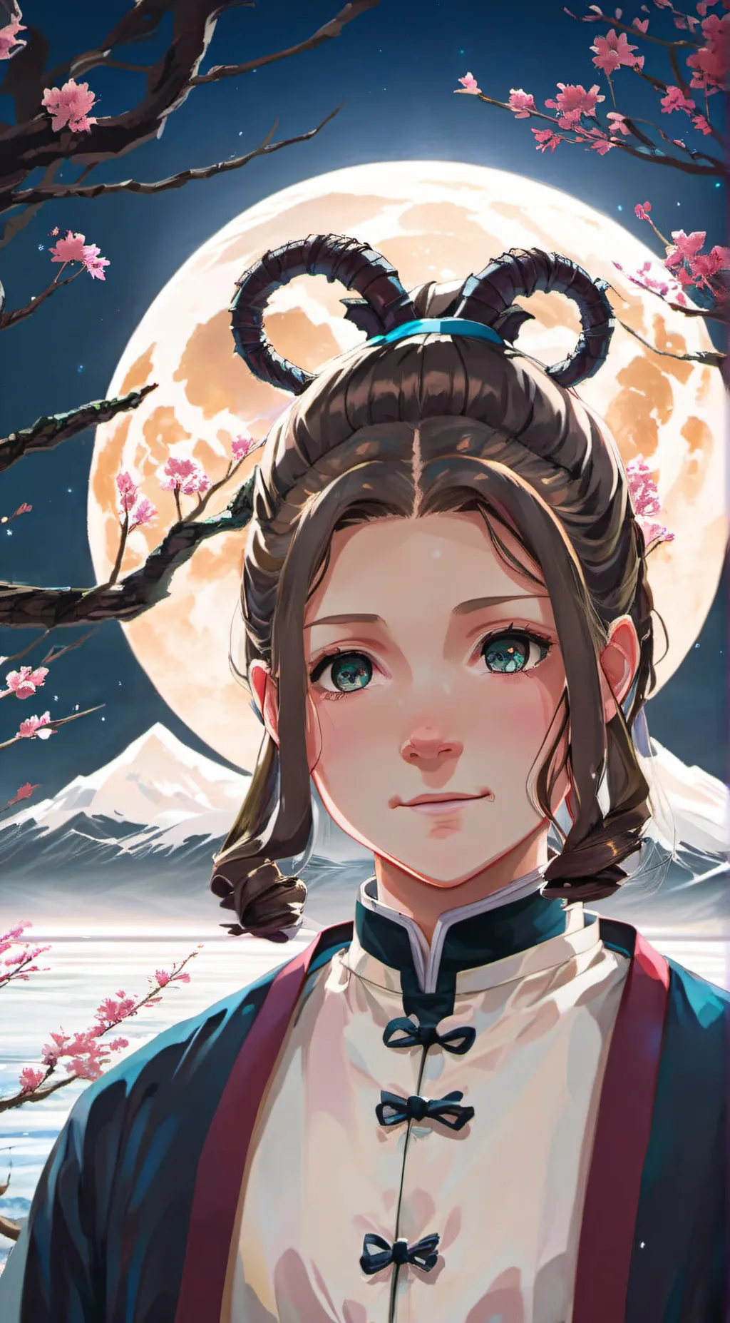 ai character: Nezuko Chan~! background