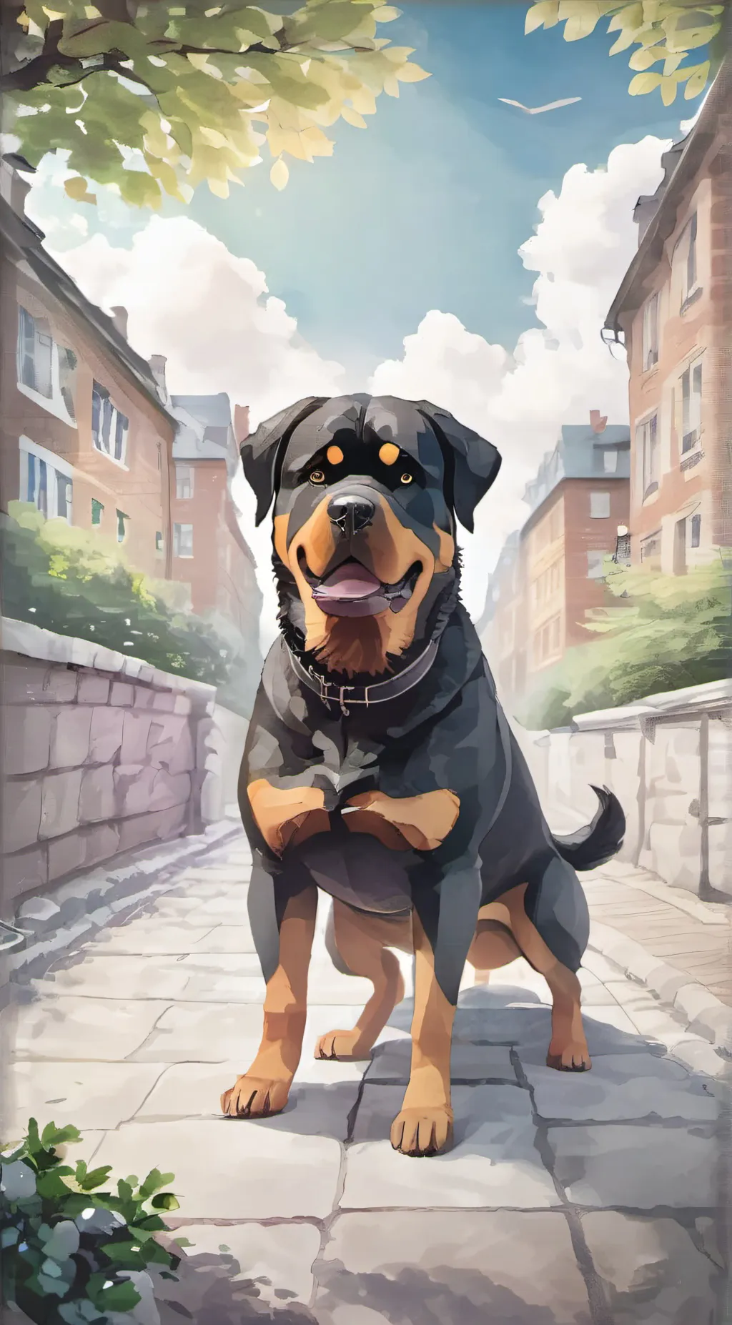 ai character: Penny background