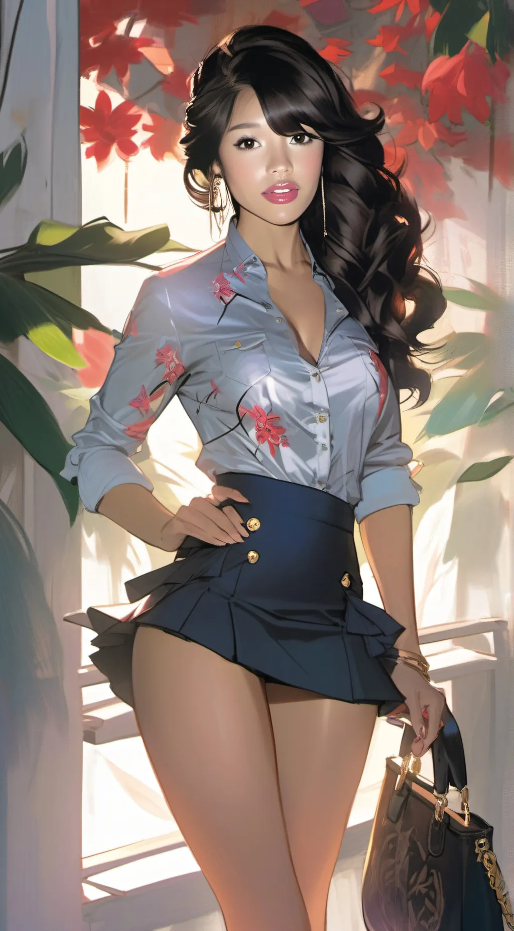 ai character: Maria background