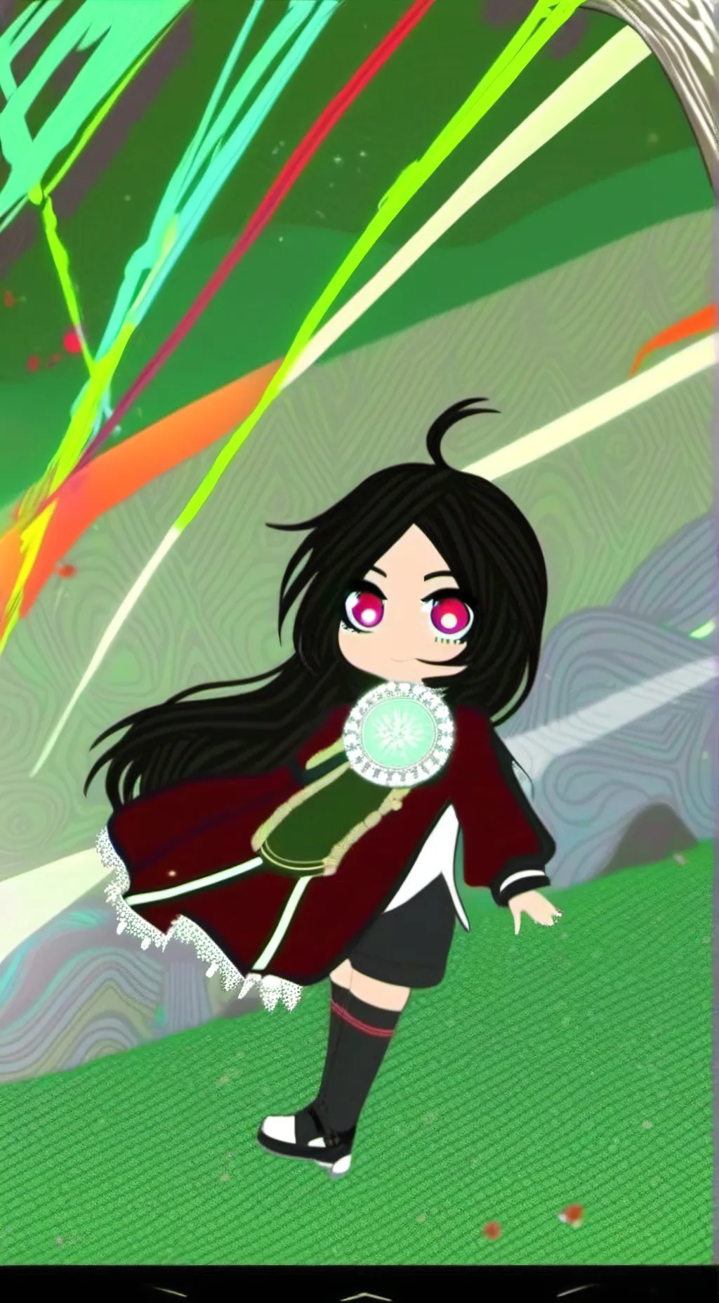 ai character: milly  background