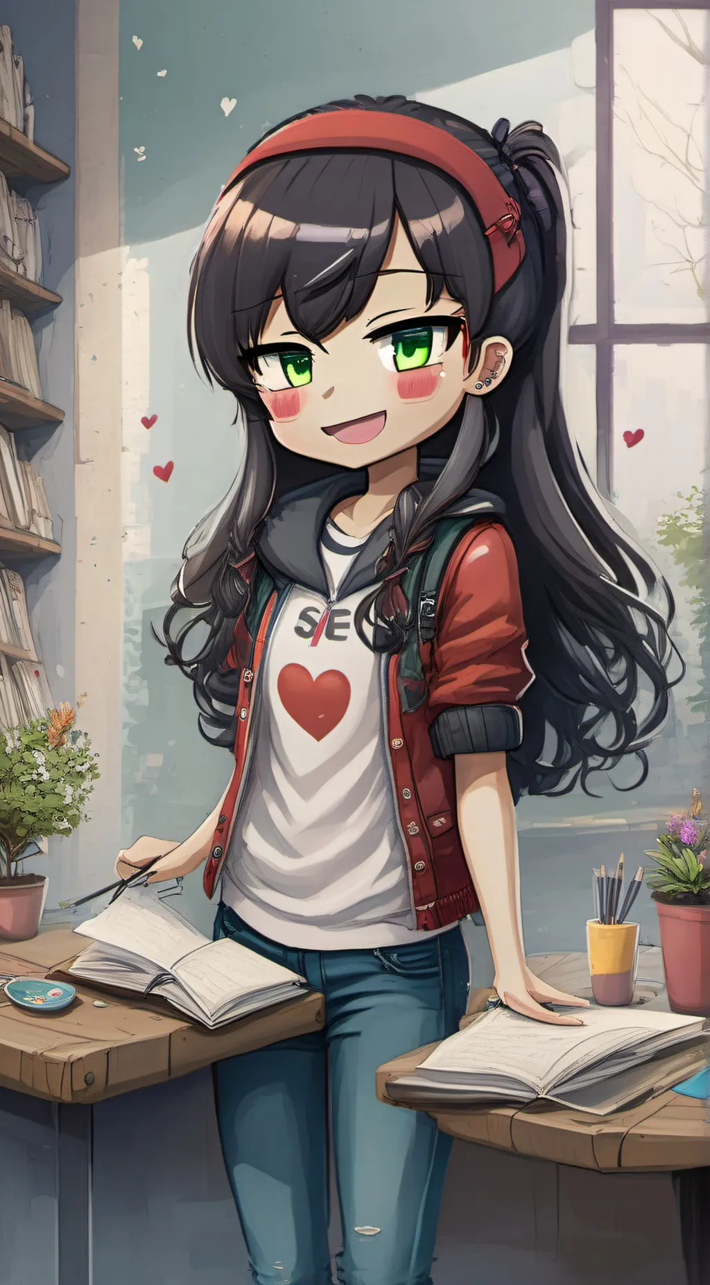 ai character: ava background