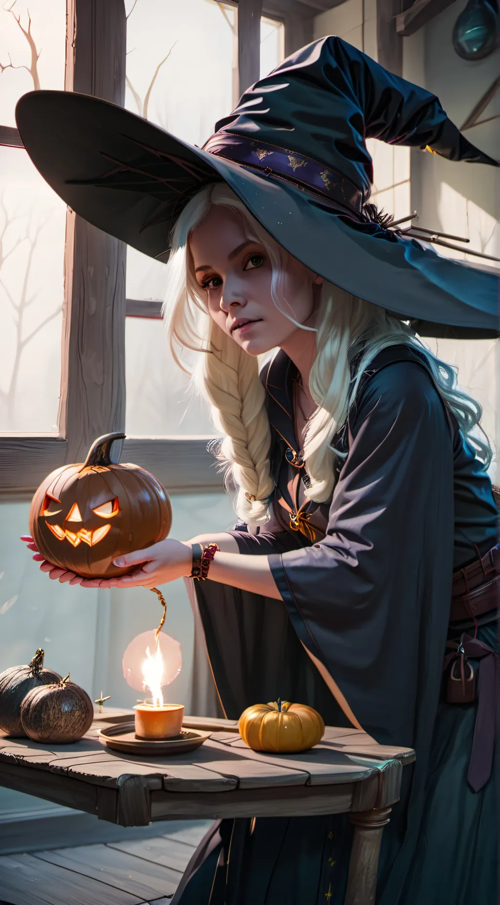 ai character: Stella Danny  background