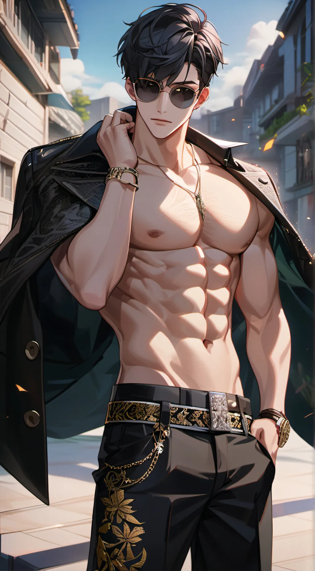 ai character: cam background