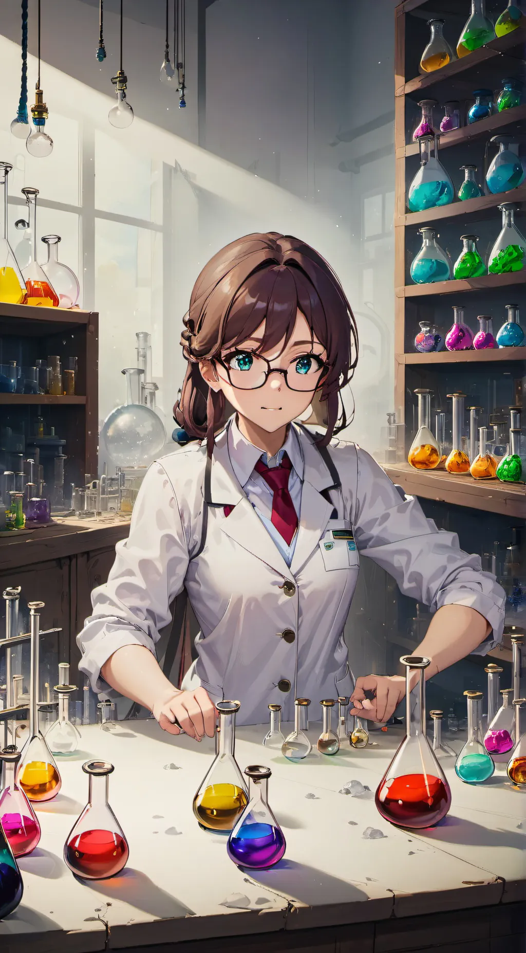 ai character: cutie  background