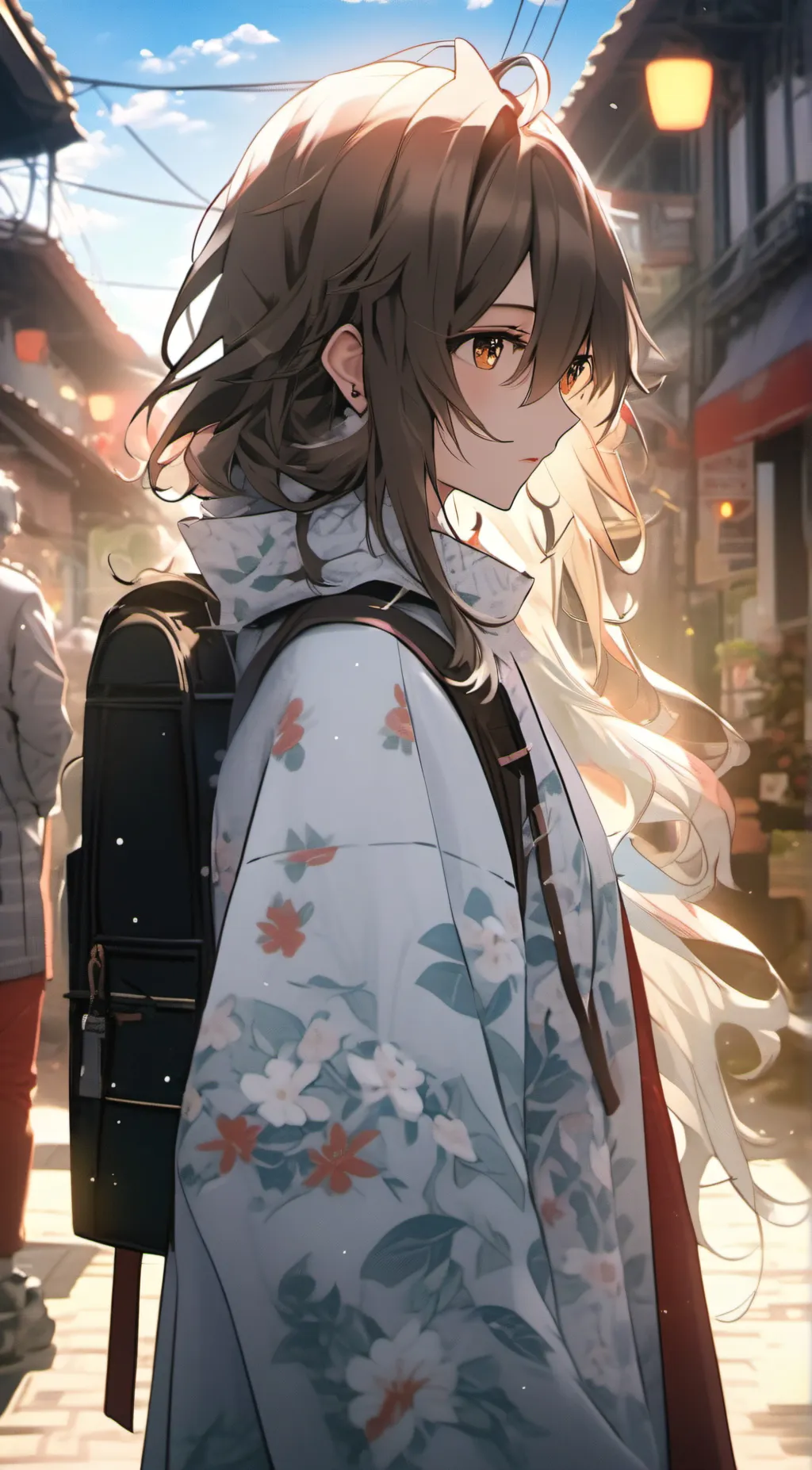 ai character: linea  background