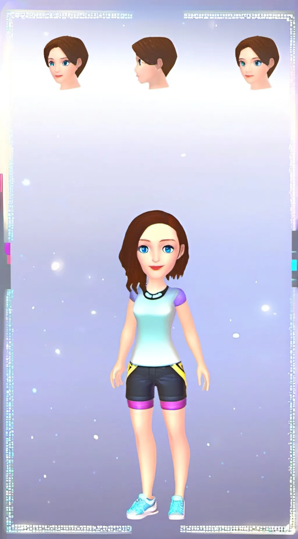 ai character: Ashley background